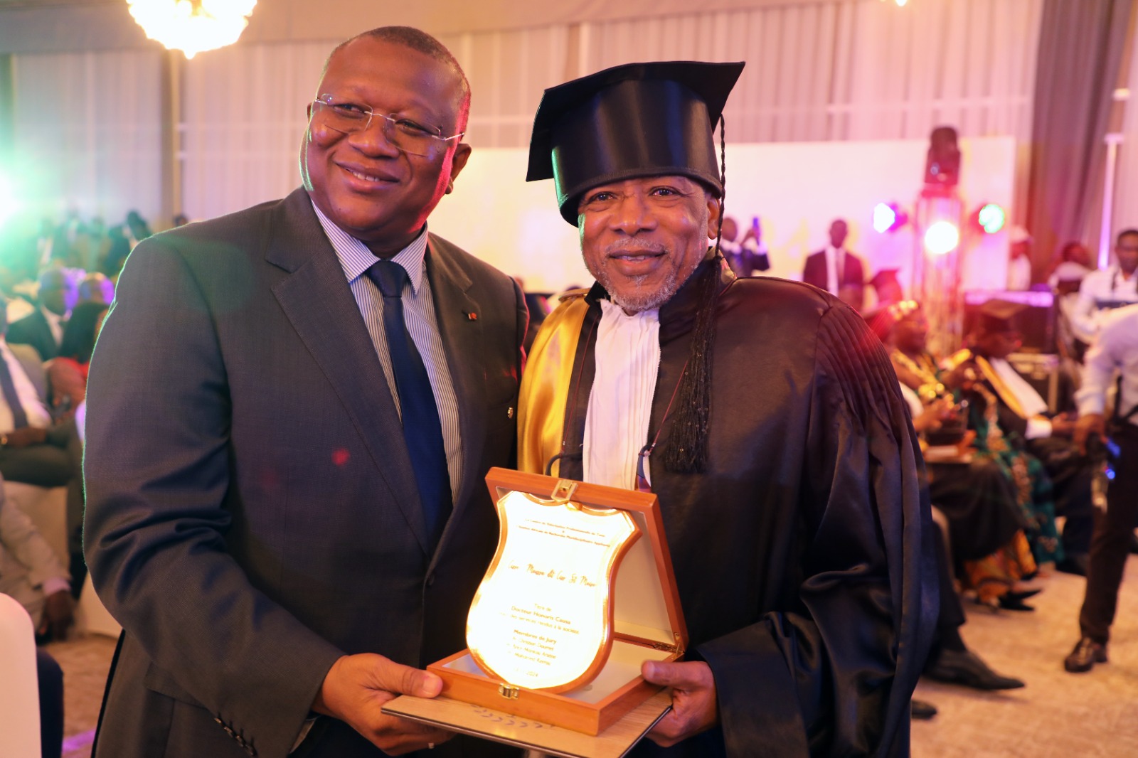 Le styliste Ciss St Moïse fait docteur honoris causa